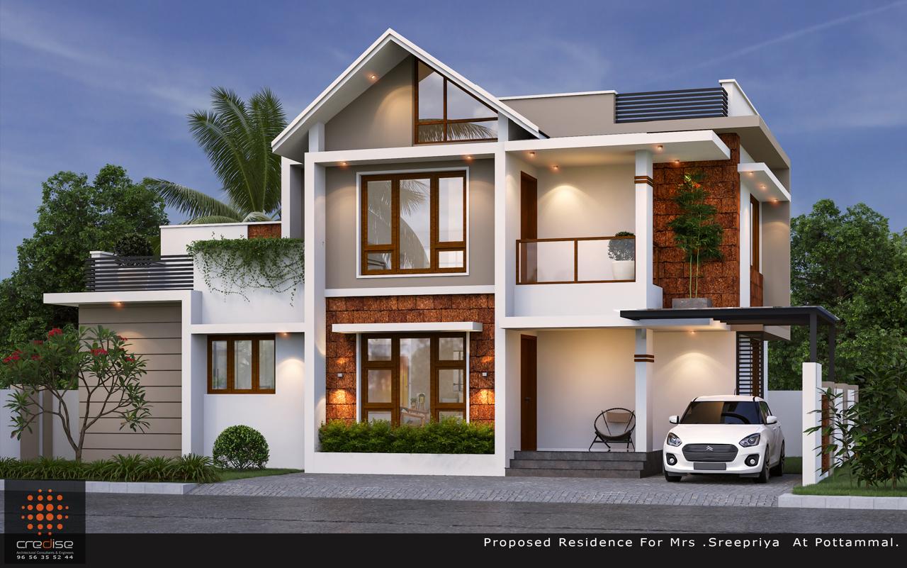 House construction project in Calicut Kerala