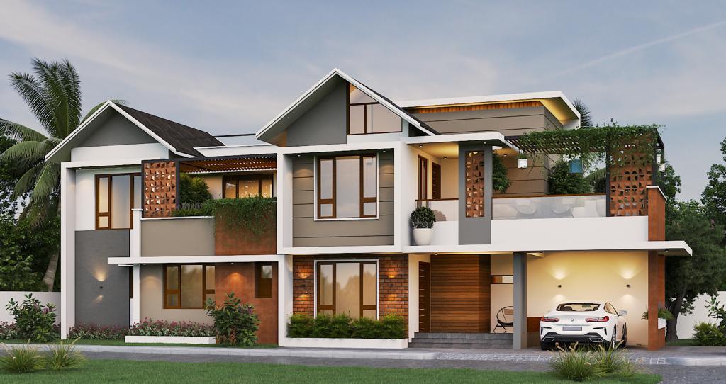 House construction project in Calicut Kerala