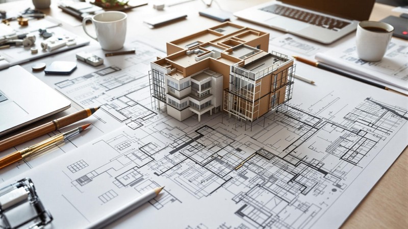 Architectural designing services in Calicut Kerala by Credise Builders